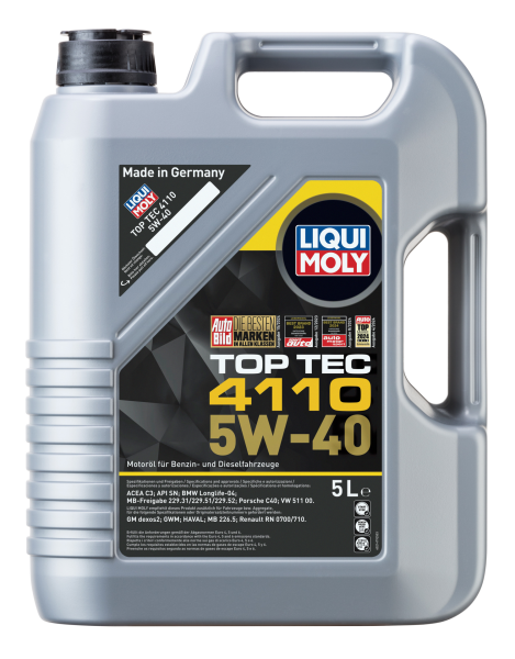 Liqui Moly TopTec 4110 5W-40 Motor Yağı (LQM-21479)