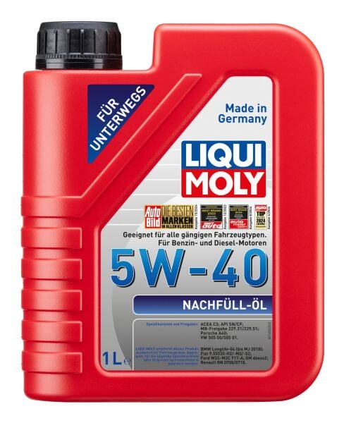 Liqui Moly Top-Up Oil 5W-40 | Dolum Yağı (LQM-1305)