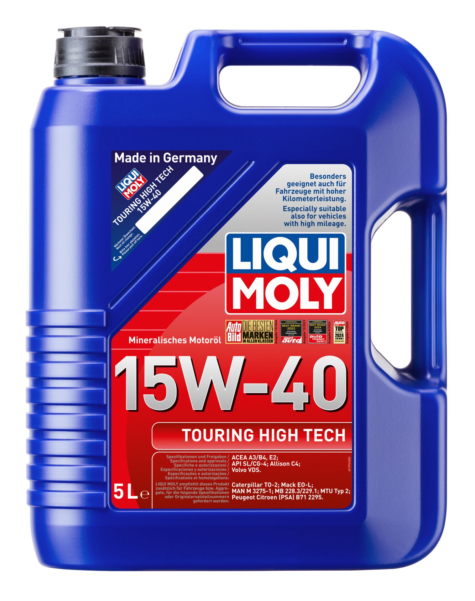 Liqui Moly Touring High Tech 15W-40 Motor Yağı (LQM-1862)