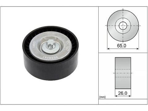 Mercedes E Serisi W212 E 250 CGI BlueEFFICIENCY V Kayış Gergi Rulmanı | INA 532 0630 10