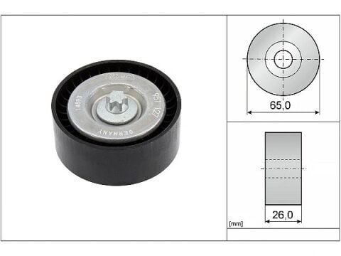 Mercedes C Serisi W204 C 180 1.8 CGI BlueEFFICIENCY V Kayış Gergi Rulmanı | INA 532 0630 10