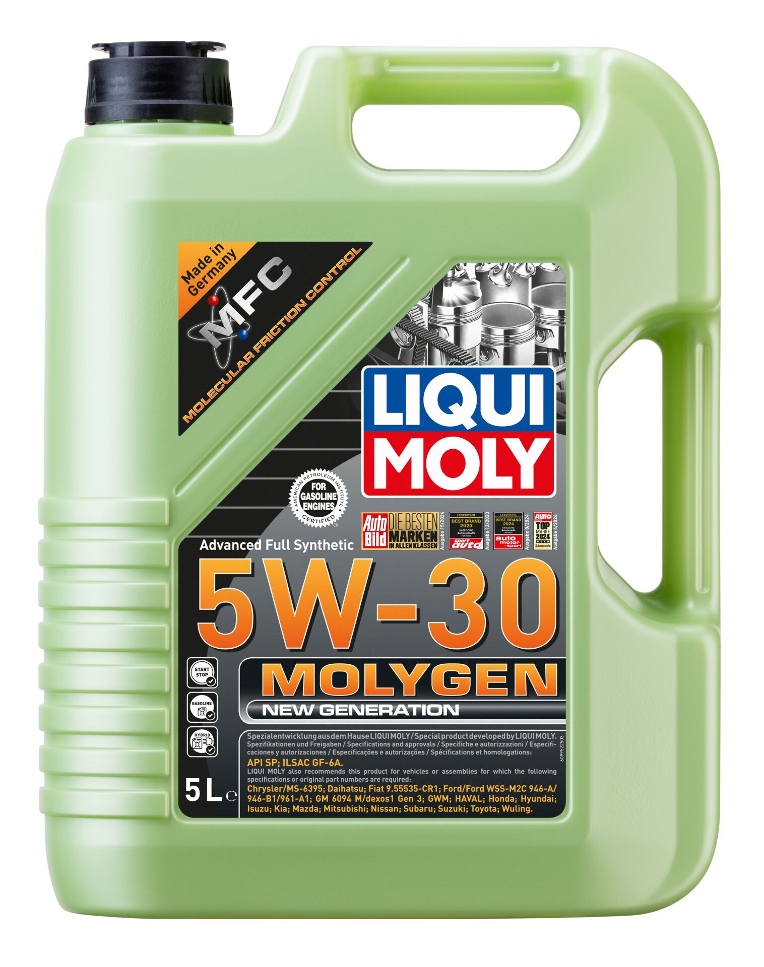 Liqui Moly Molygen New Generation 5W30 5 Litre | LQM-9952