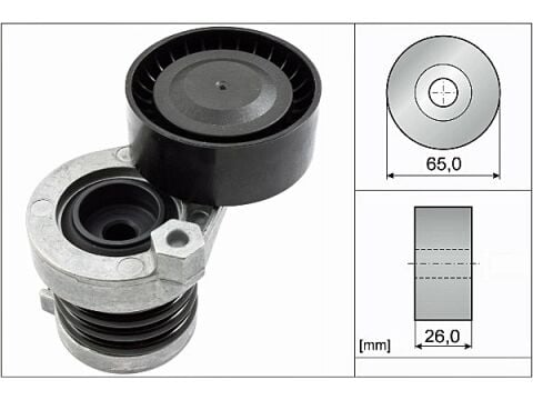 Mercedes A Serisi W176 A 180 CDI BlueEFFICIENCY V Kayış Gergisi Komple | INA 534 0551 10