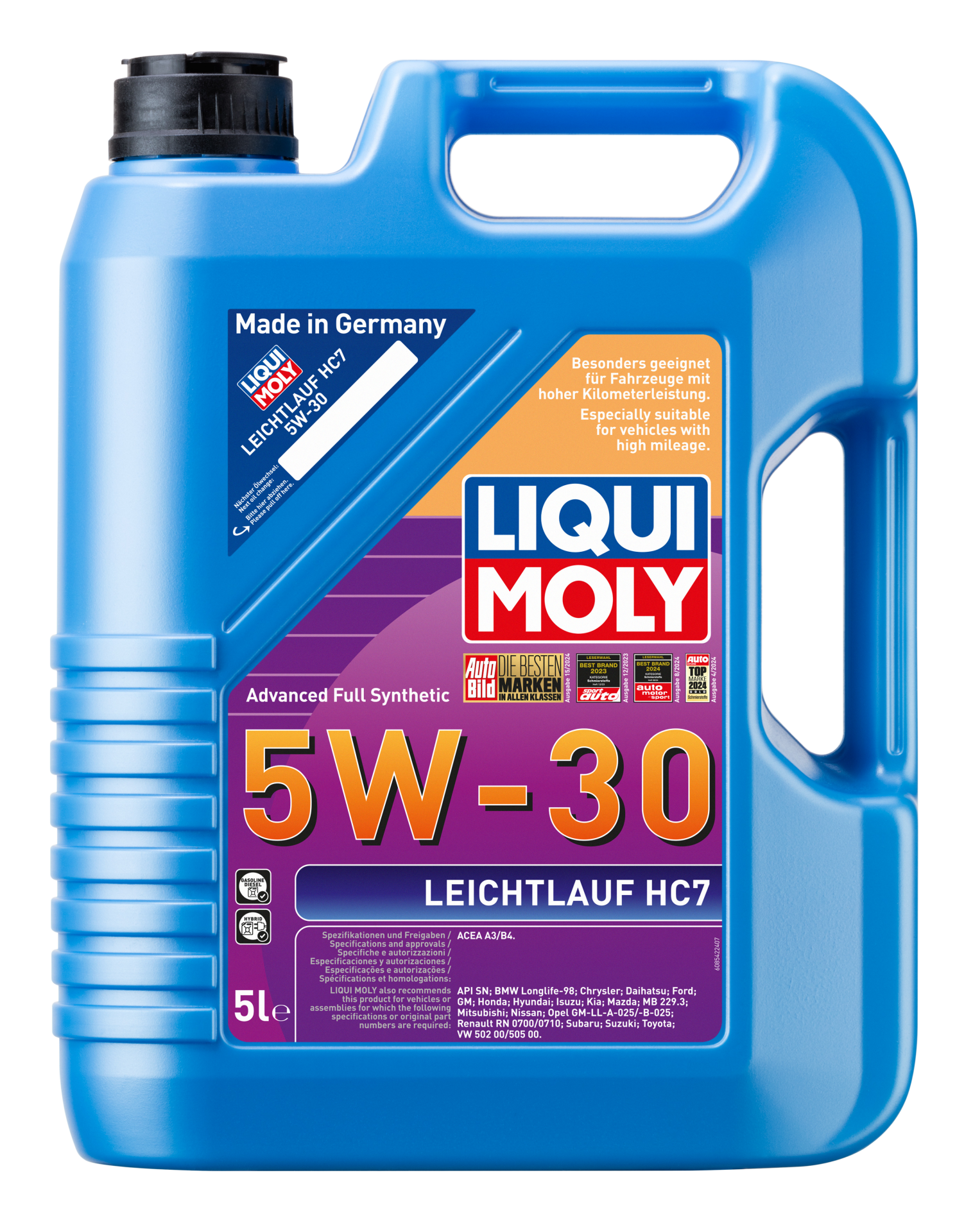 Liqui Moly Leichtlauf HC7 5W-30 Motor Yağı (LQM-8542)