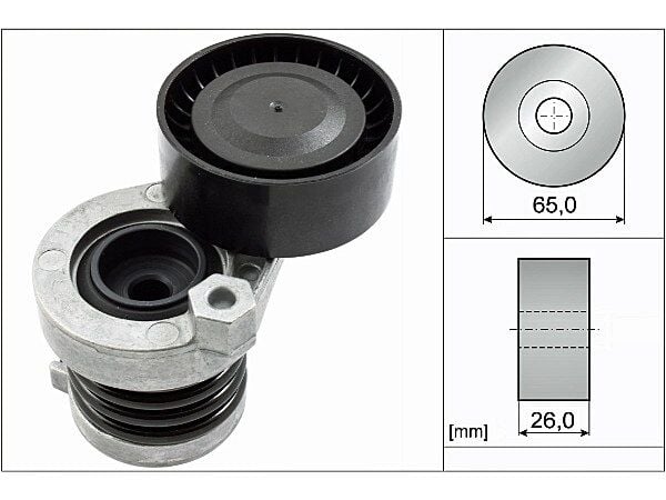 Mercedes A Serisi W177 A 180 d V Kayış Gergisi Komple | INA 534 0551 10