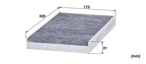 BMW 5 Serisi E60-61 530i N52 Polen Filtresi | MANN CUK 3139