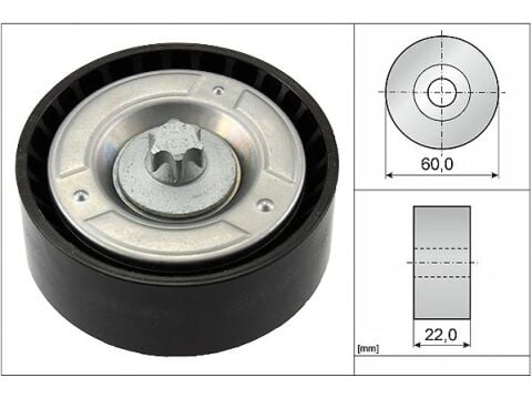 Mercedes A Serisi W176 A 180 CDI BlueEFFICIENCY V Kayış Gergi Rulmanı | INA 532 0798 10