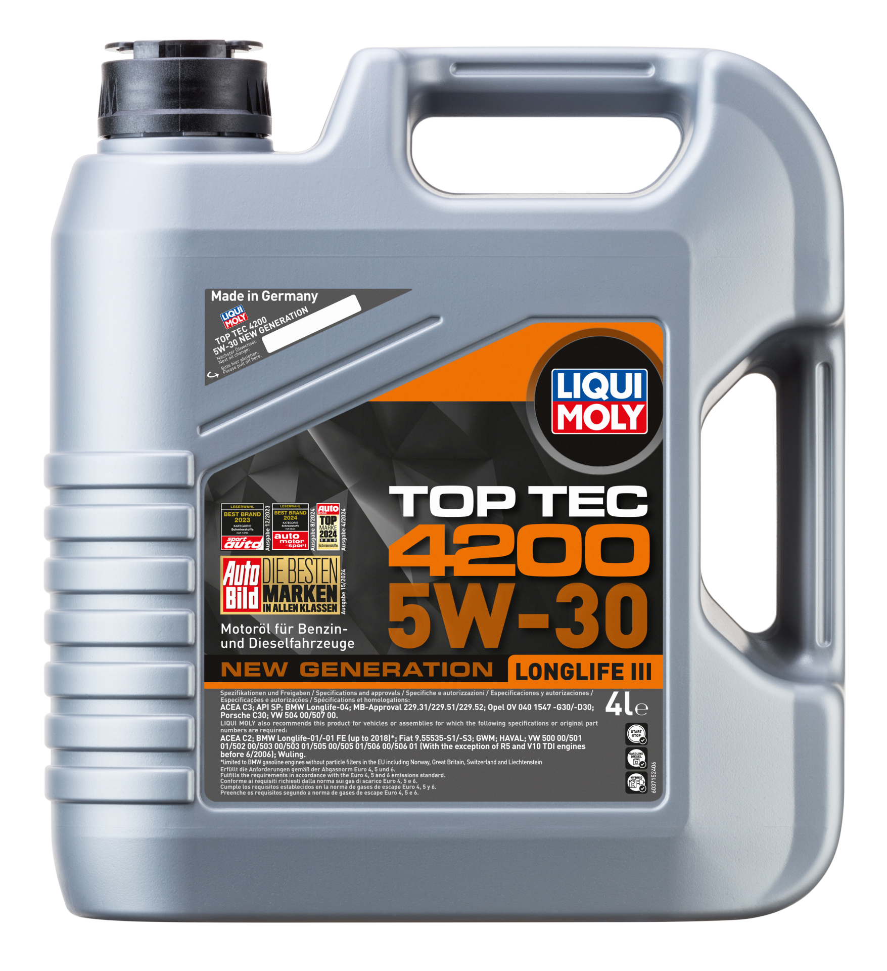 Liqui Moly Top Tec 4200 5W-30 Motor Yağı (LQM-3715)