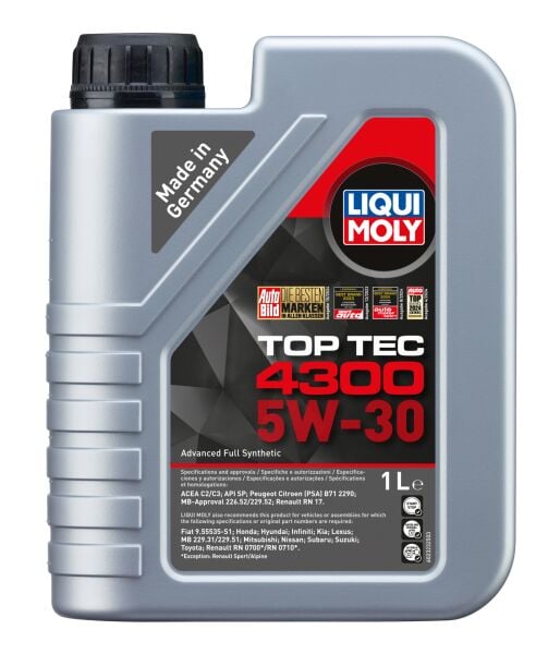 Liqui Moly Top Tec 4300 5W-30 Motor Yağı (LQM-2323)