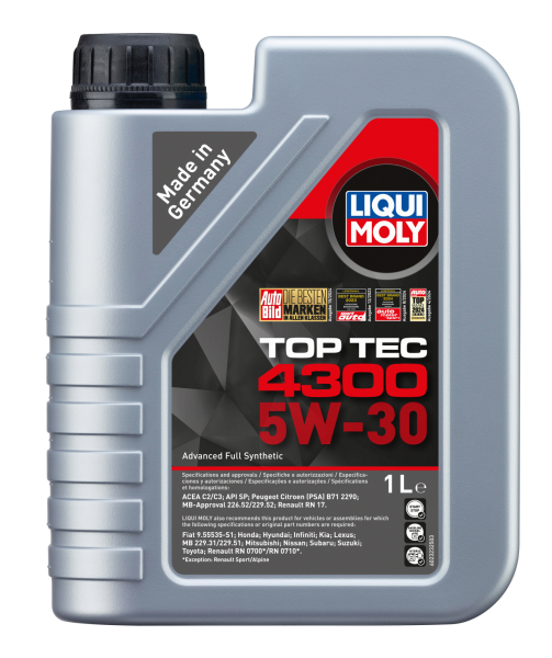 Liqui Moly Top Tec 4300 5W-30 Motor Yağı (LQM-2323)