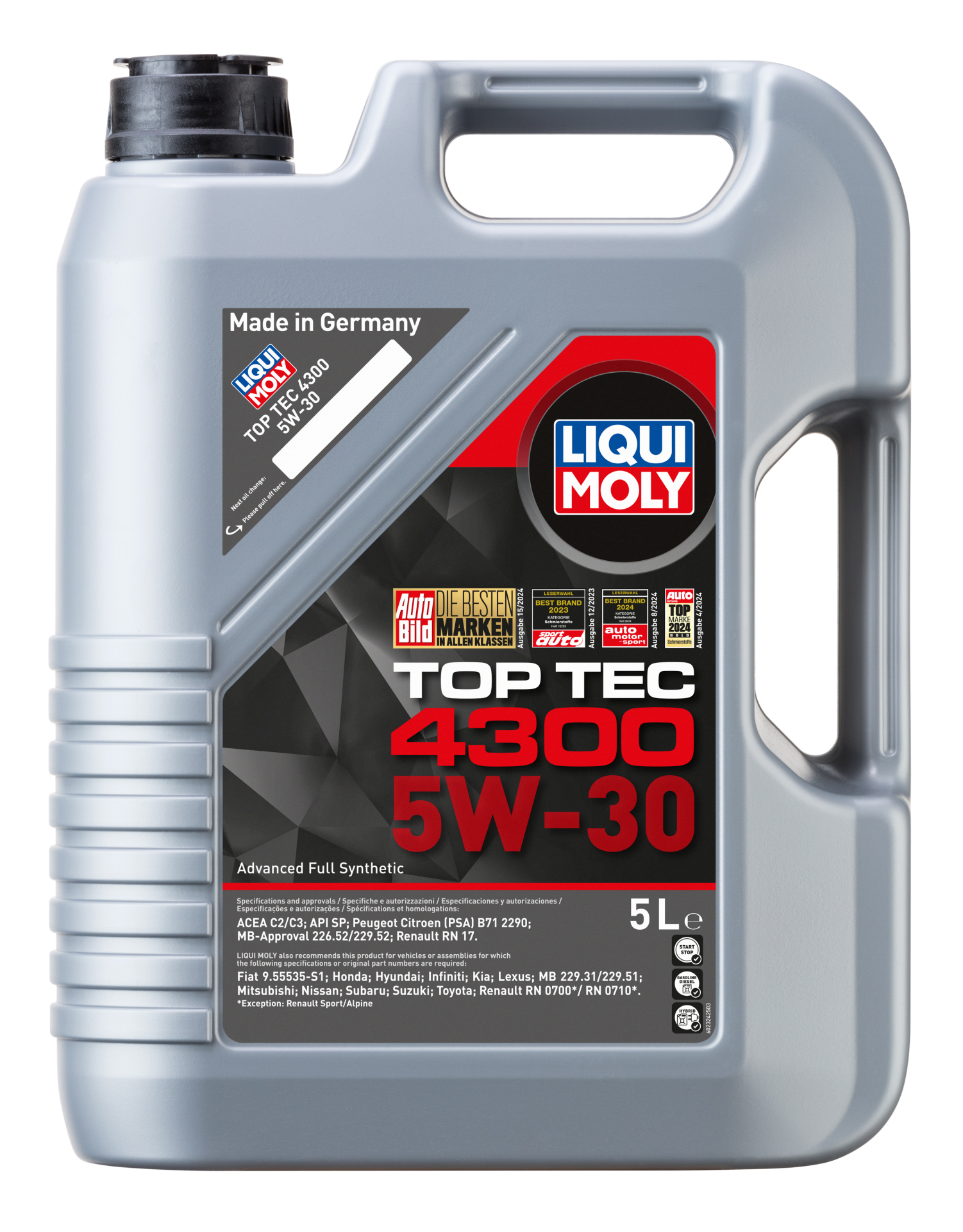 Liqui Moly Top Tec 4300 5W-30 Motor Yağı (LQM-2324)