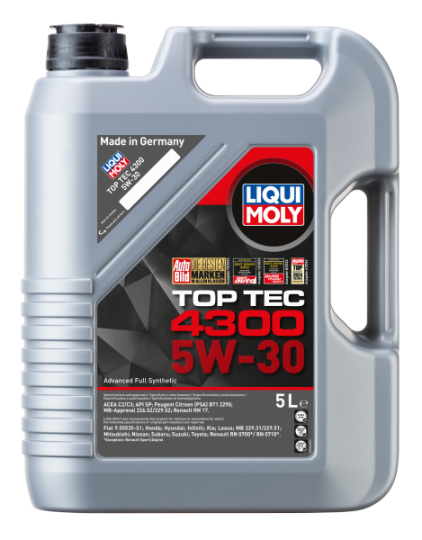Liqui Moly Top Tec 4300 5W-30 Motor Yağı (LQM-2324)