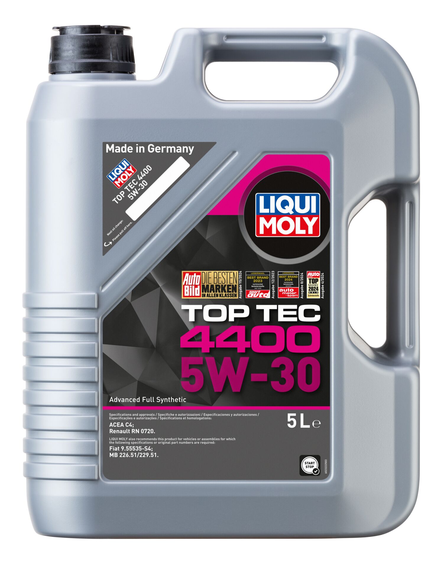 Liqui Moly Top Tec 4400 5W-30 Motor Yağı (LQM-2322)