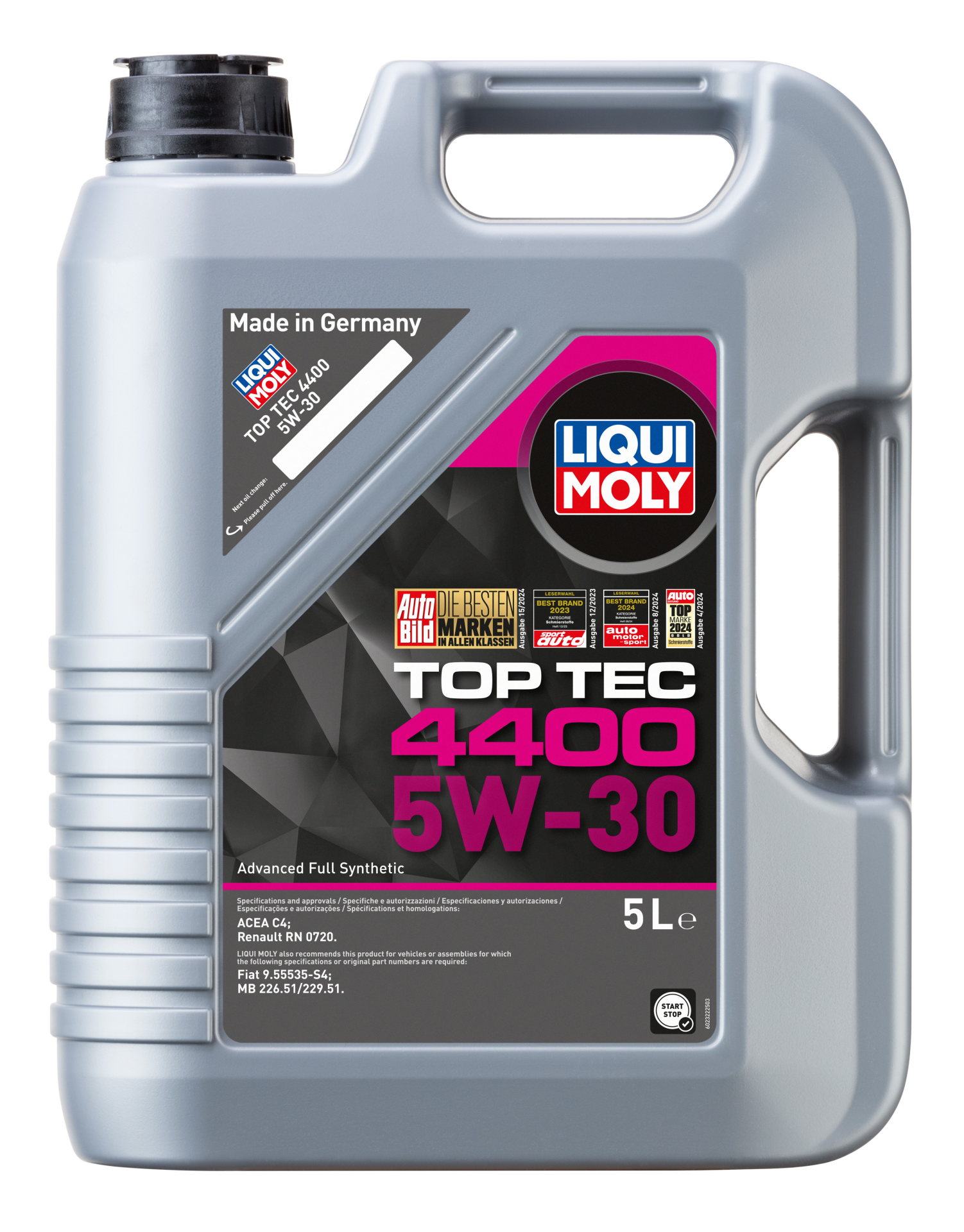 Liqui Moly Top Tec 4400 5W-30 Motor Yağı (LQM-2322)