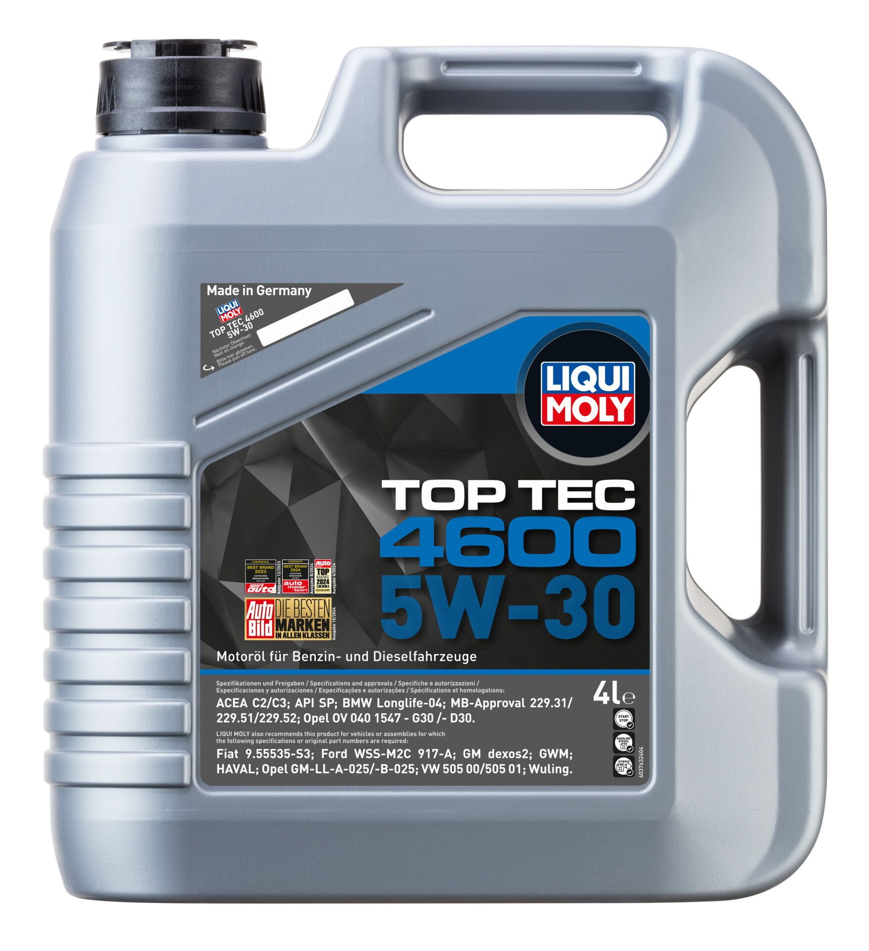Liqui Moly Top Tec 4600 Dexos2 5W-30 Motor Yağı (LQM-3763)