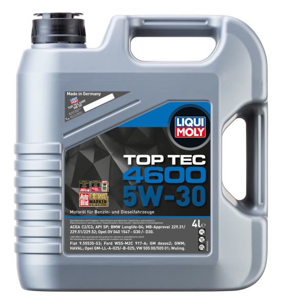 Liqui Moly Top Tec 4600 Dexos2 5W-30 Motor Yağı (LQM-3763)