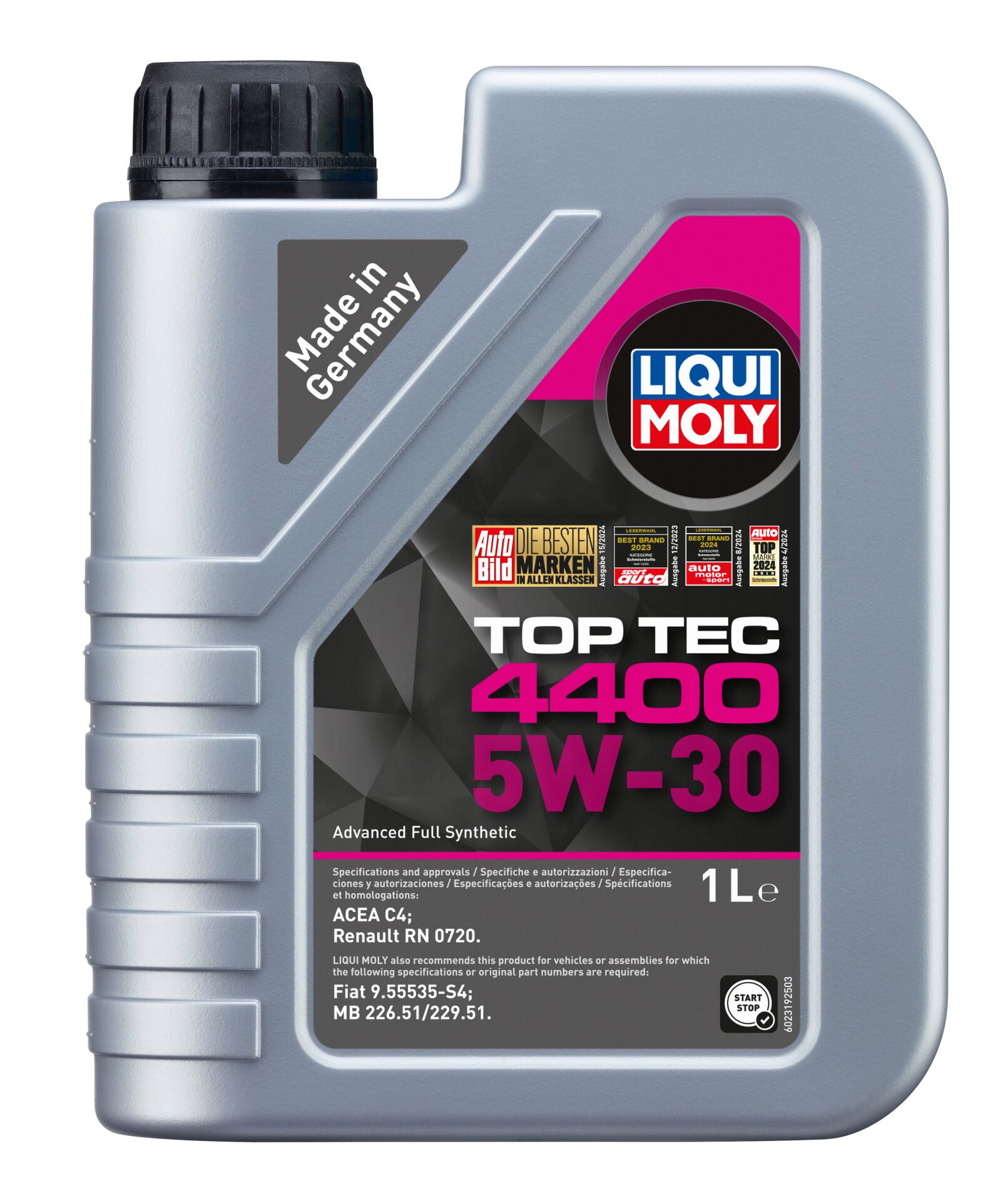 Liqui Moly TopTec 4400 5W-30 Motor Yağı (LQM-2319)