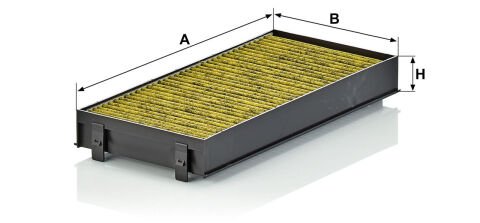 BMW X5 E70 3.0 dX M57 N57 Polen Filtresi | MANN FP 2941-2