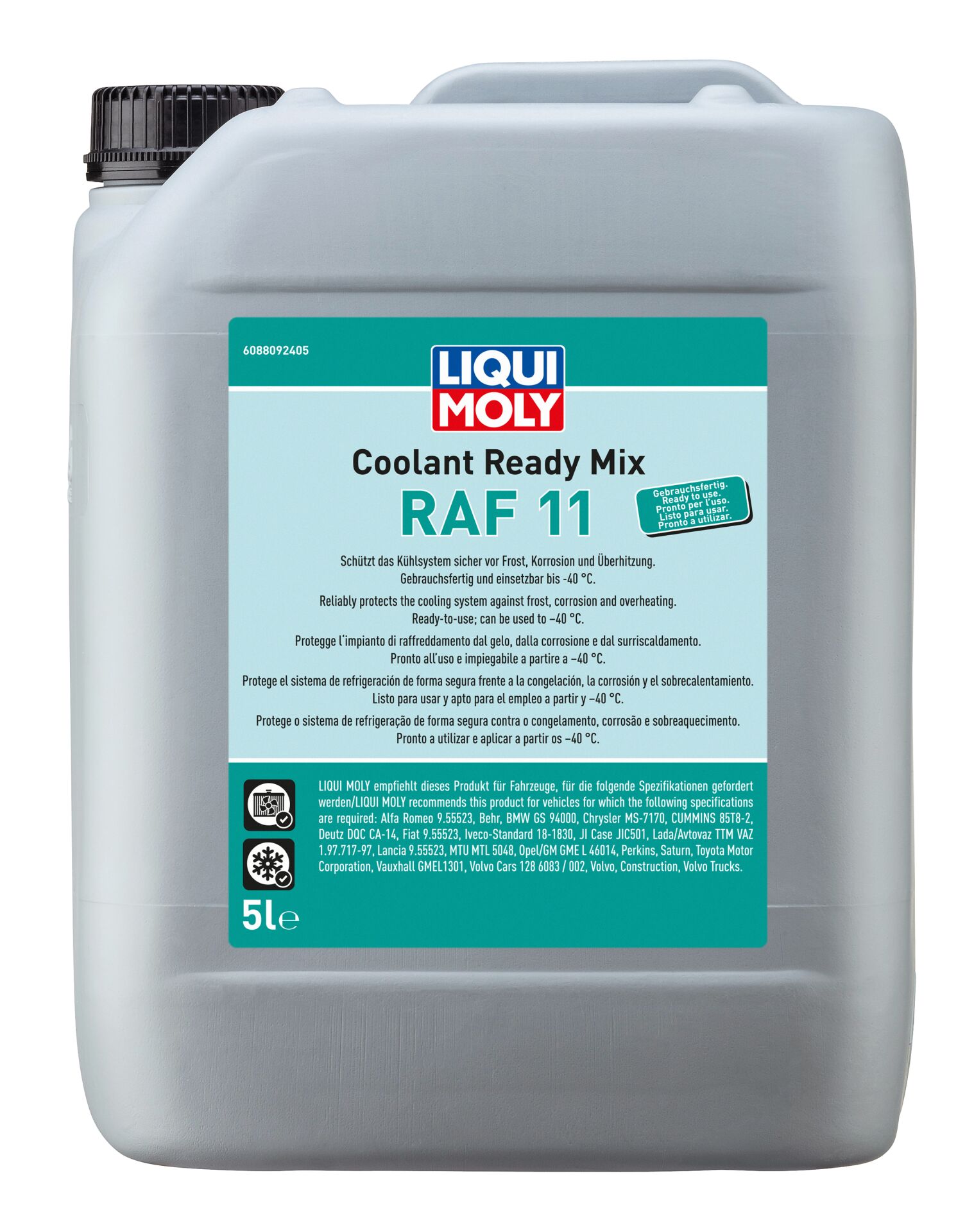 Liqui Moly Kullanıma Hazır Antifriz RAF 11 5 Litre | LQM-8809