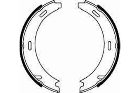 Mercedes E Serisi W210 E 200 Kompressor M111 Arka Fren Balatası (Pabuç) | TRW GS8208