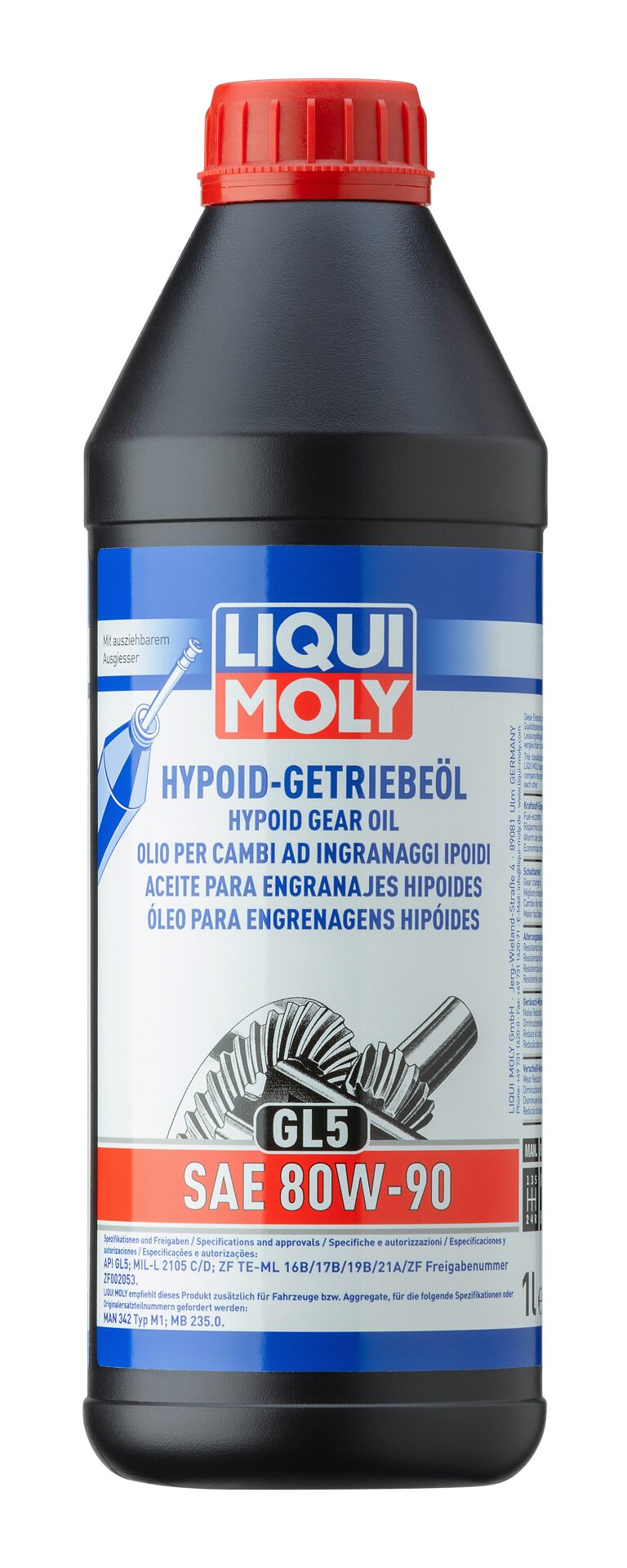 Liqui Moly Hypoid 80W-90 Dişli Şanzıman Yağı (LQM-4406)