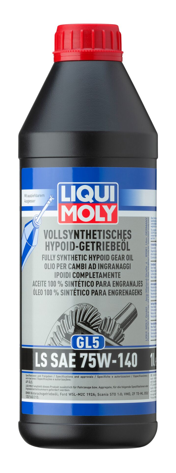 Liqui Moly GL5 75W-140 Dişli Şanzıman Yağı (LQM-4421)