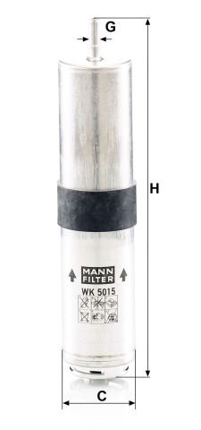 BMW X1 Serisi F48 20d B47 Yakıt Filtresi | MANN WK 5015Z