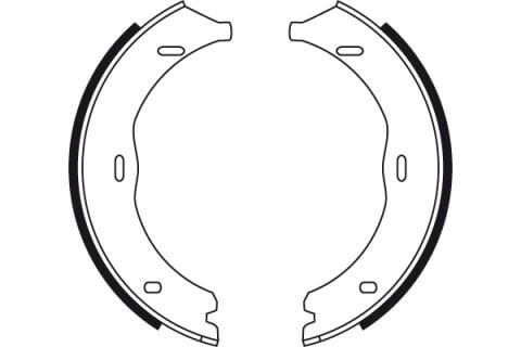 Mercedes Vito III 447 119 CDI BlueTEC OM651 Arka Fren Balatası (Pabuç) | TRW GS8741