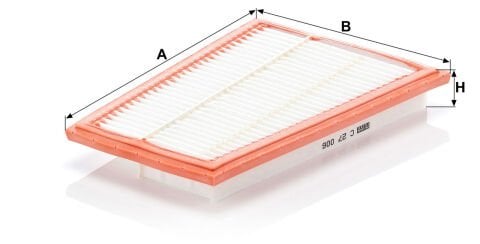 Mercedes M Serisi W164 ML 280 CDI OM642 Hava Filtresi | MANN C27006