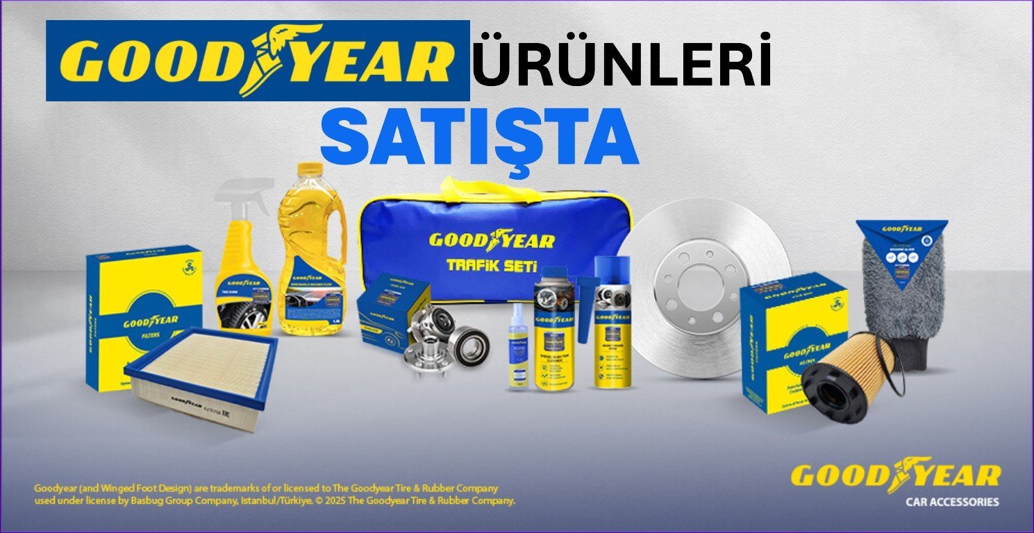 GoodYear Ürünleri stoklarımızdadır.