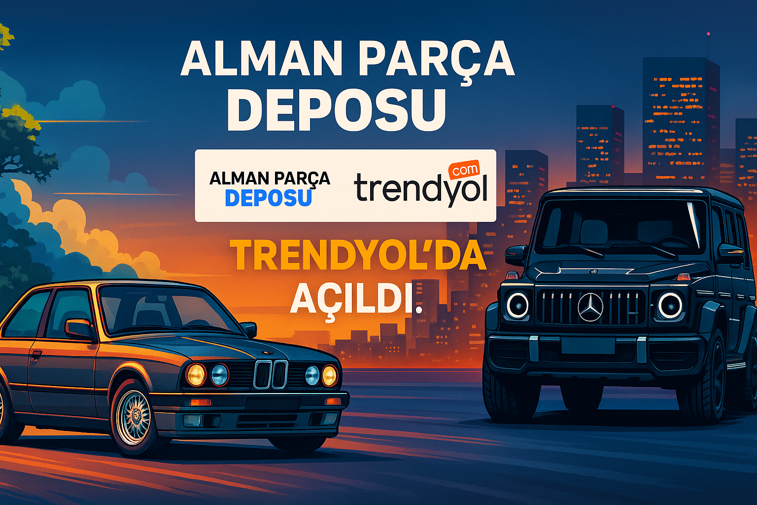 Alman Parça Deposu artık Trendyol'da. Güvenilir alışverişin keyfini sürün.
