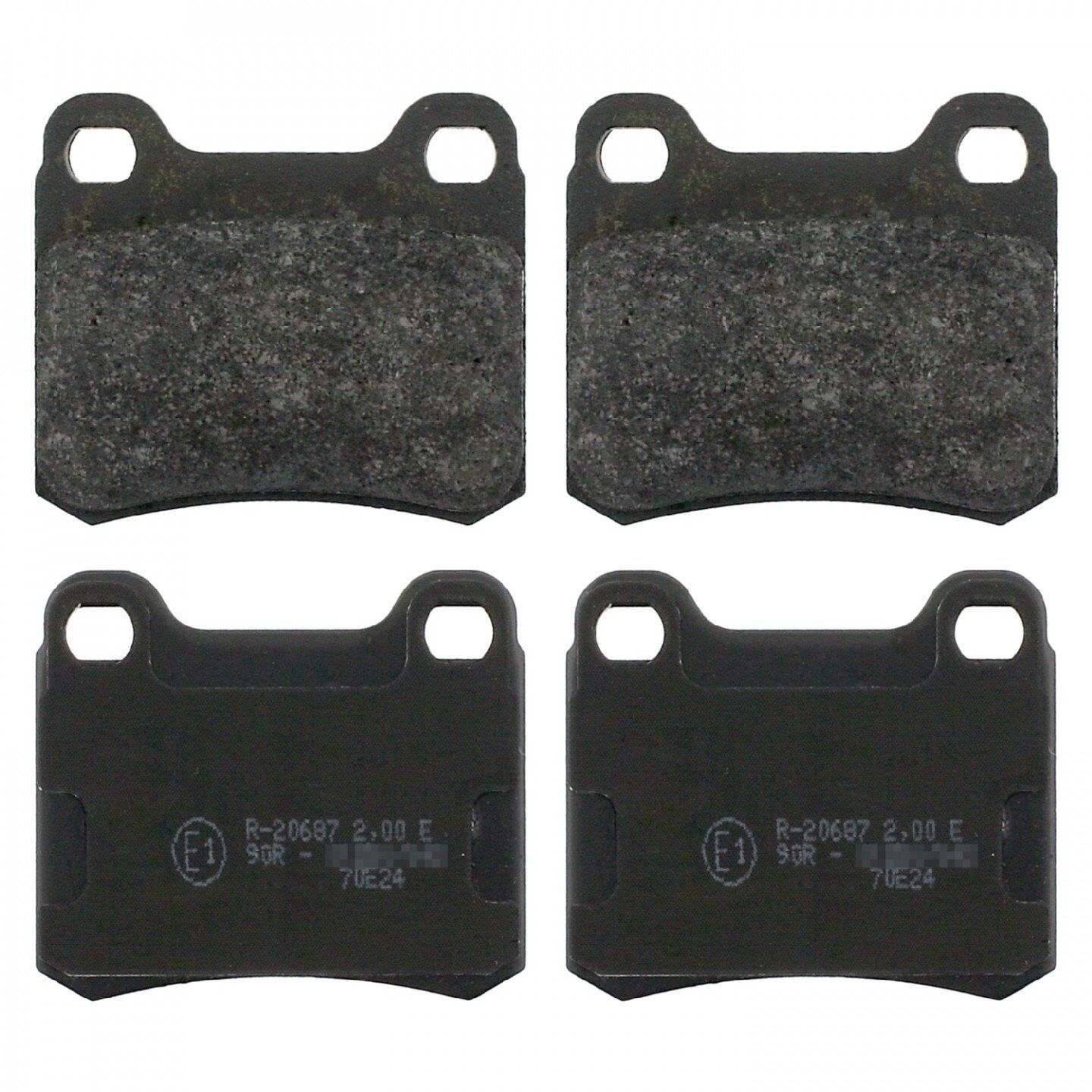 Mercedes W124 Rear Brake Pad Set | 4U