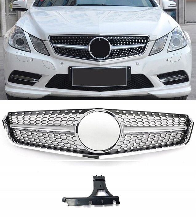 Mercedes W207 Diamond Chrome Grille 2009-2012