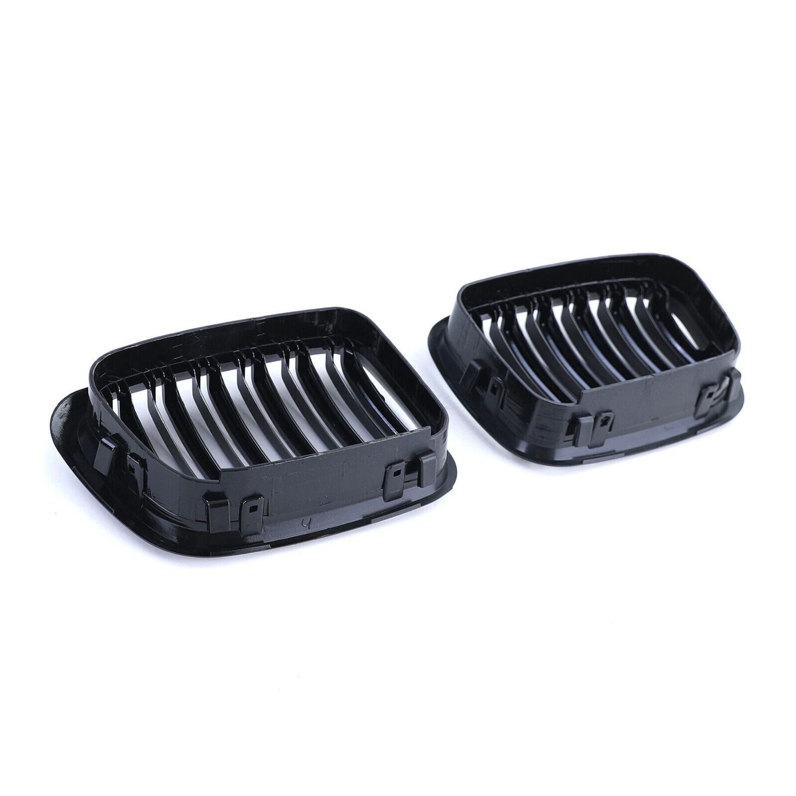 BMW E46 1999-2001 Sedan Piano Black Grille Set