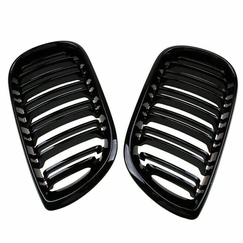 BMW E46 2002-2005 Sedan Piano Black Grille Set
