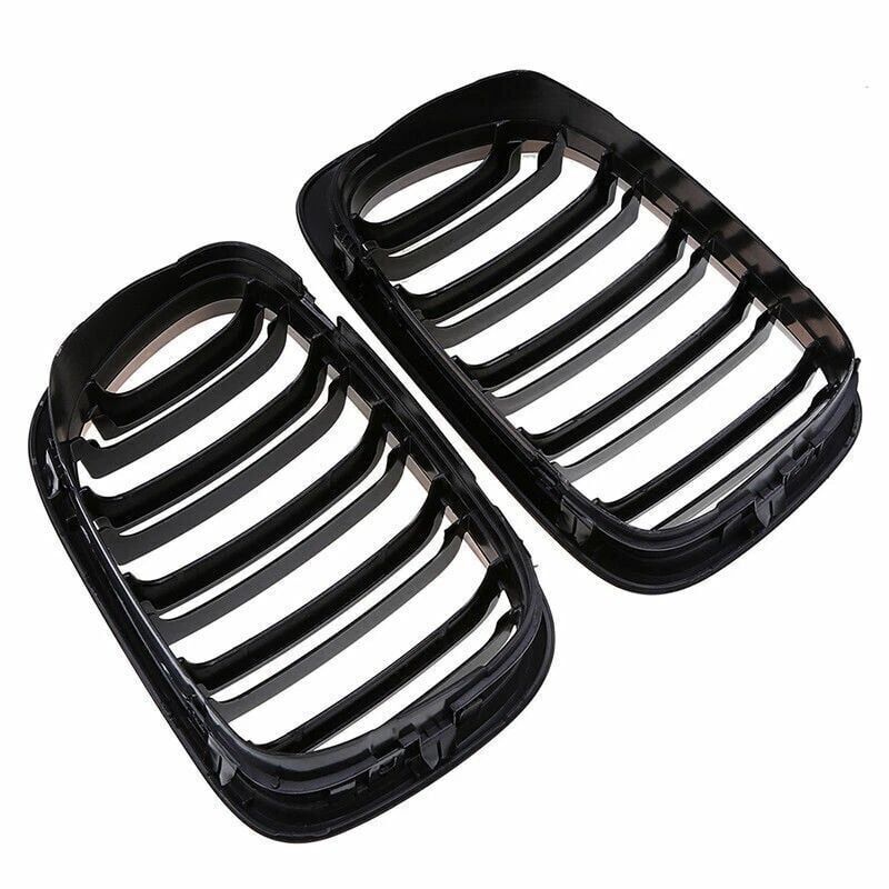 BMW E46 Coupe Piano Black Grille Set