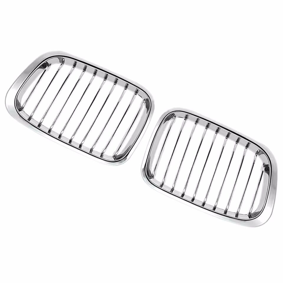 BMW E46 Sedan 1998-01 Full Chrome Grille Set