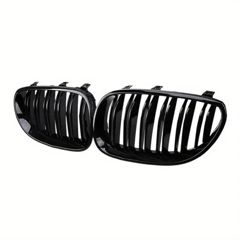 BMW E60 Piano Black Double Slat Grille