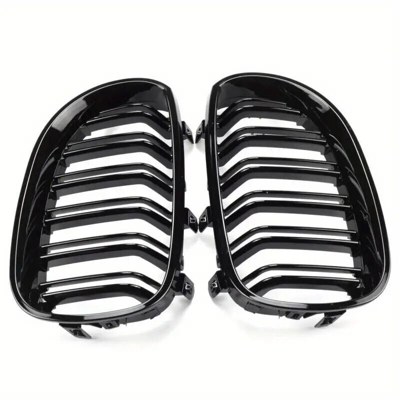 BMW E60 Piano Black Double Slat Grille
