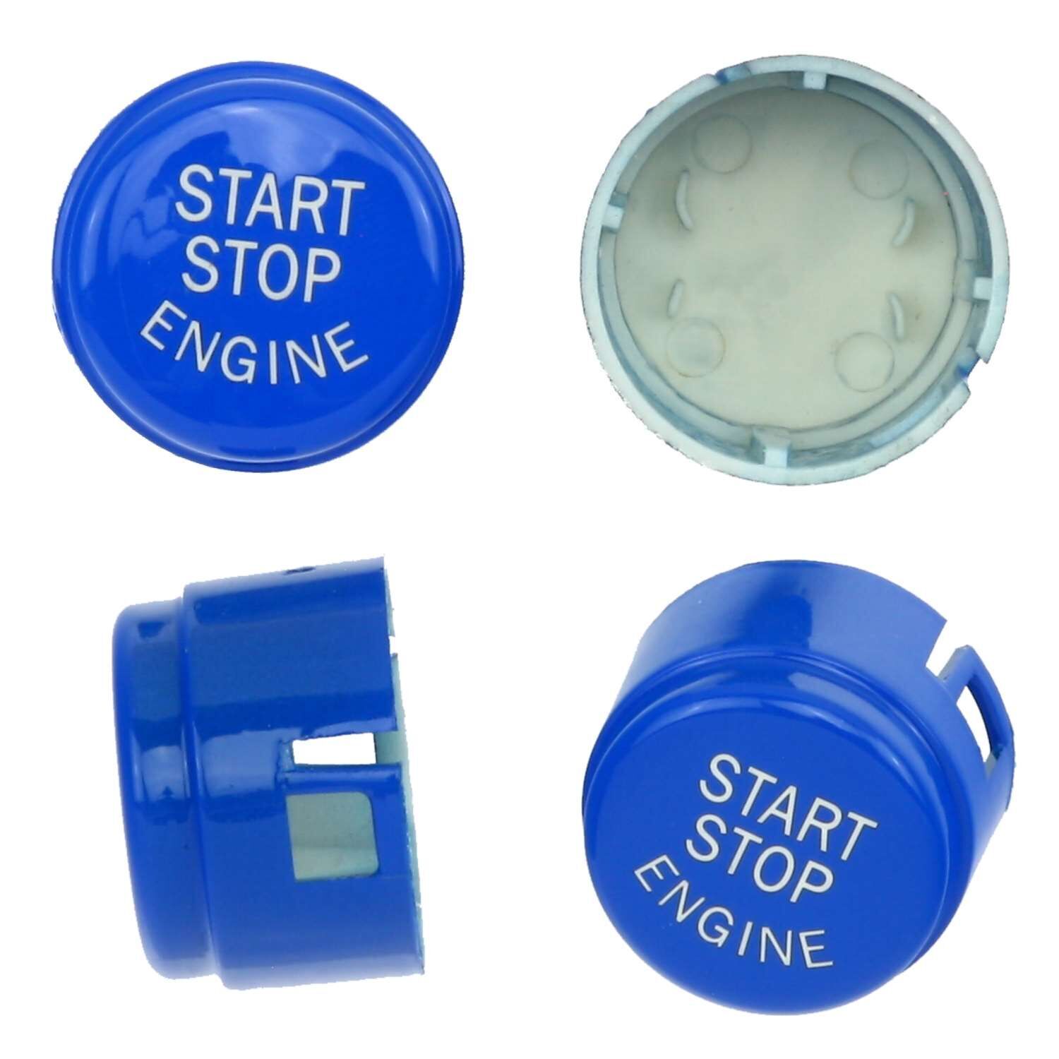 BMW F10 Start Stop Button Cover Blue - APD