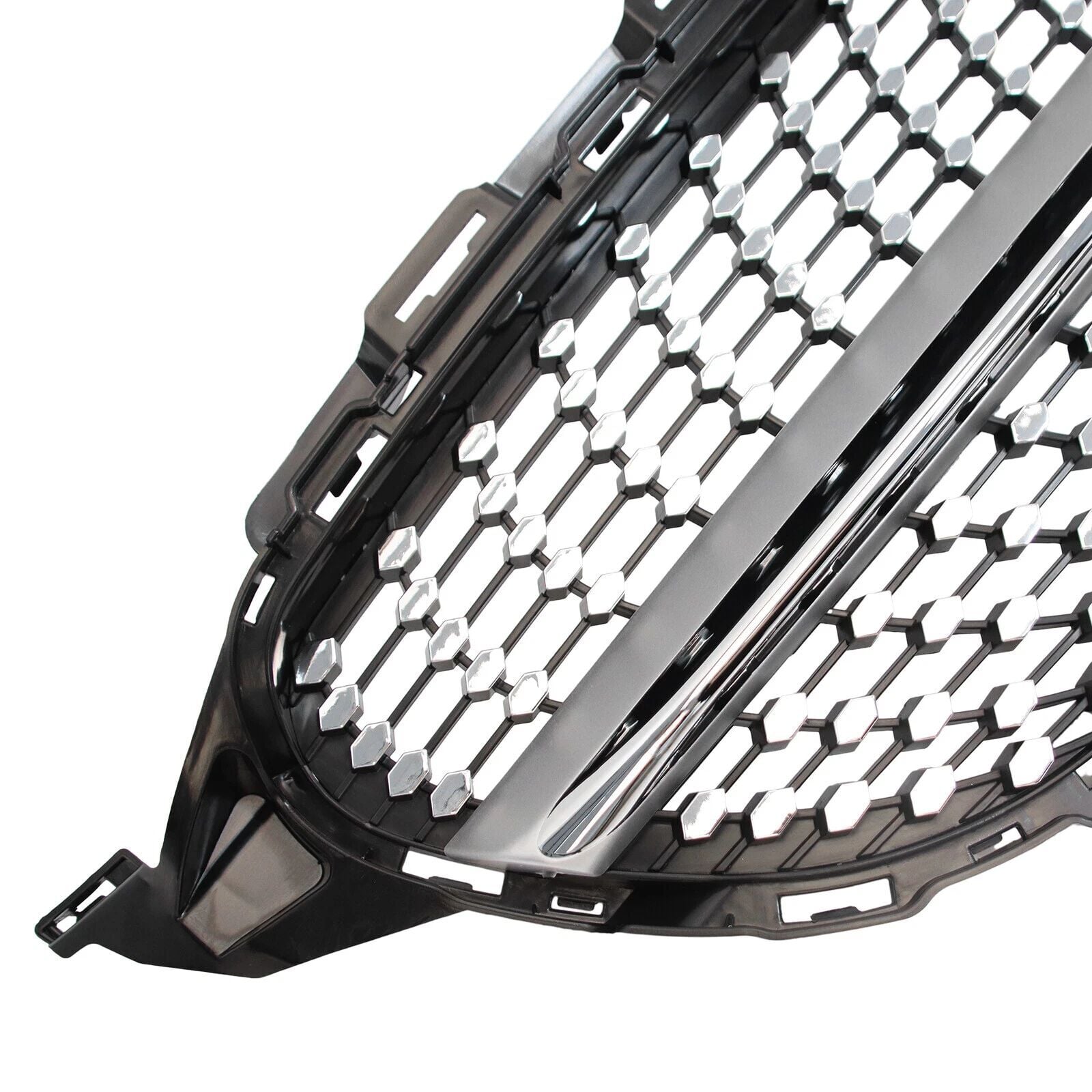 Mercedes W205 2015-2018 Diamond Chrome Grille