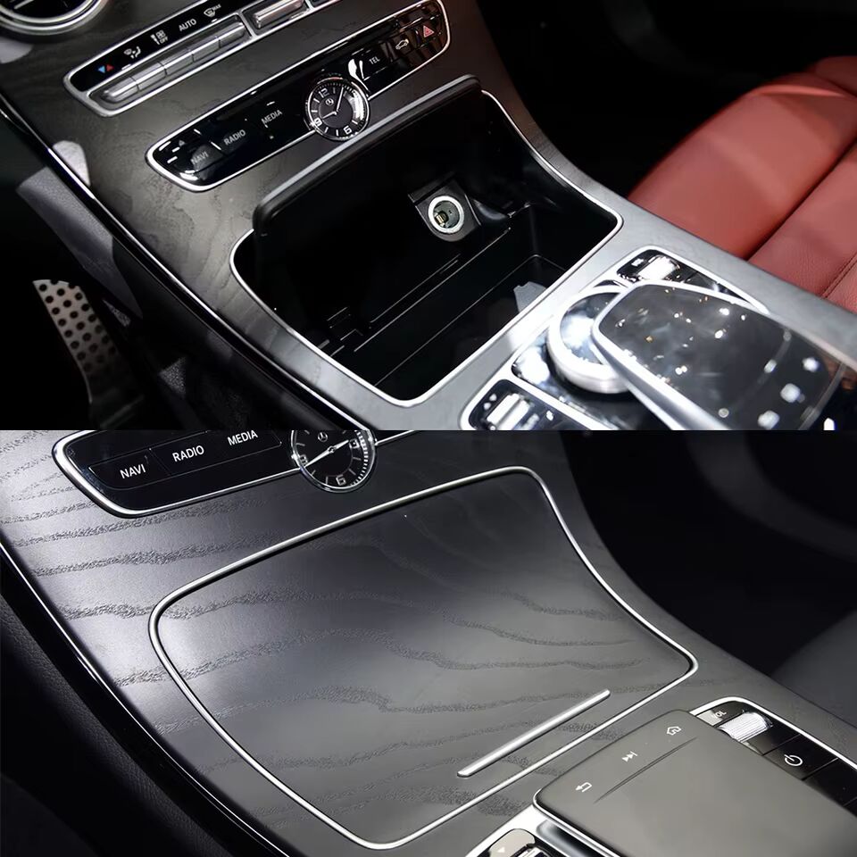 Mercedes W205 Cup Holder Frame Chrome Plating