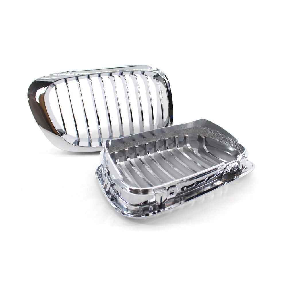 BMW E46 Coupe 1998-01 Full Chrome Grille Set