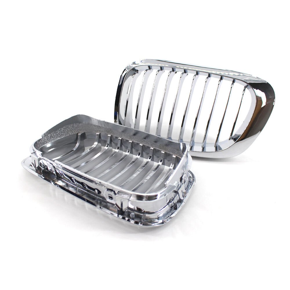 BMW E46 Coupe 1998-01 Full Chrome Grille Set