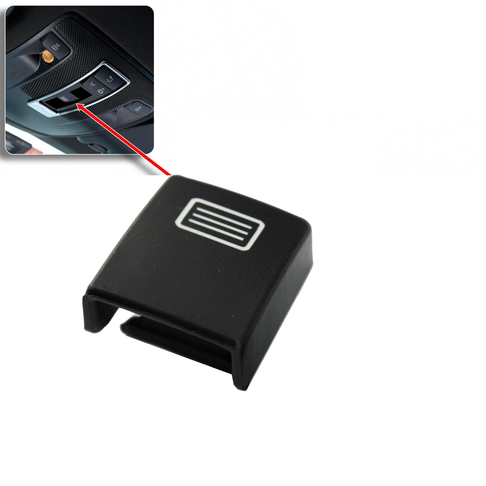 Mercedes CLA W117 Sunroof Button Plastic - APD