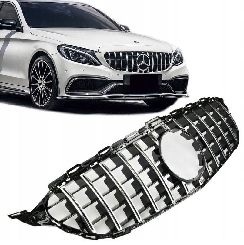 Mercedes W205 2019-2021 Gtr Chrome Grille