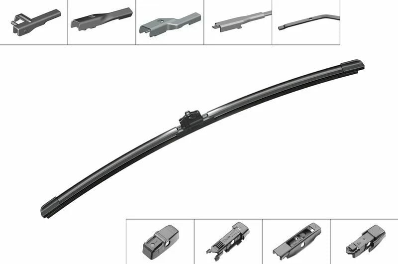 BOSCH AeroTwin Plus Wiper Blade 475MM - 4 Adapters