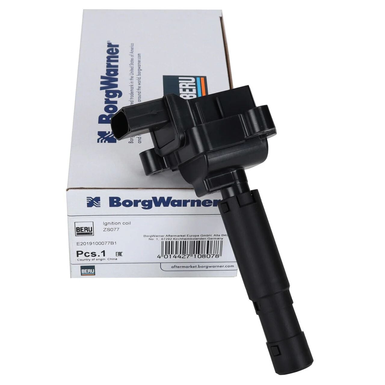 Mercedes C-Class W204 M271 Ignition Coil | BERU ZS077