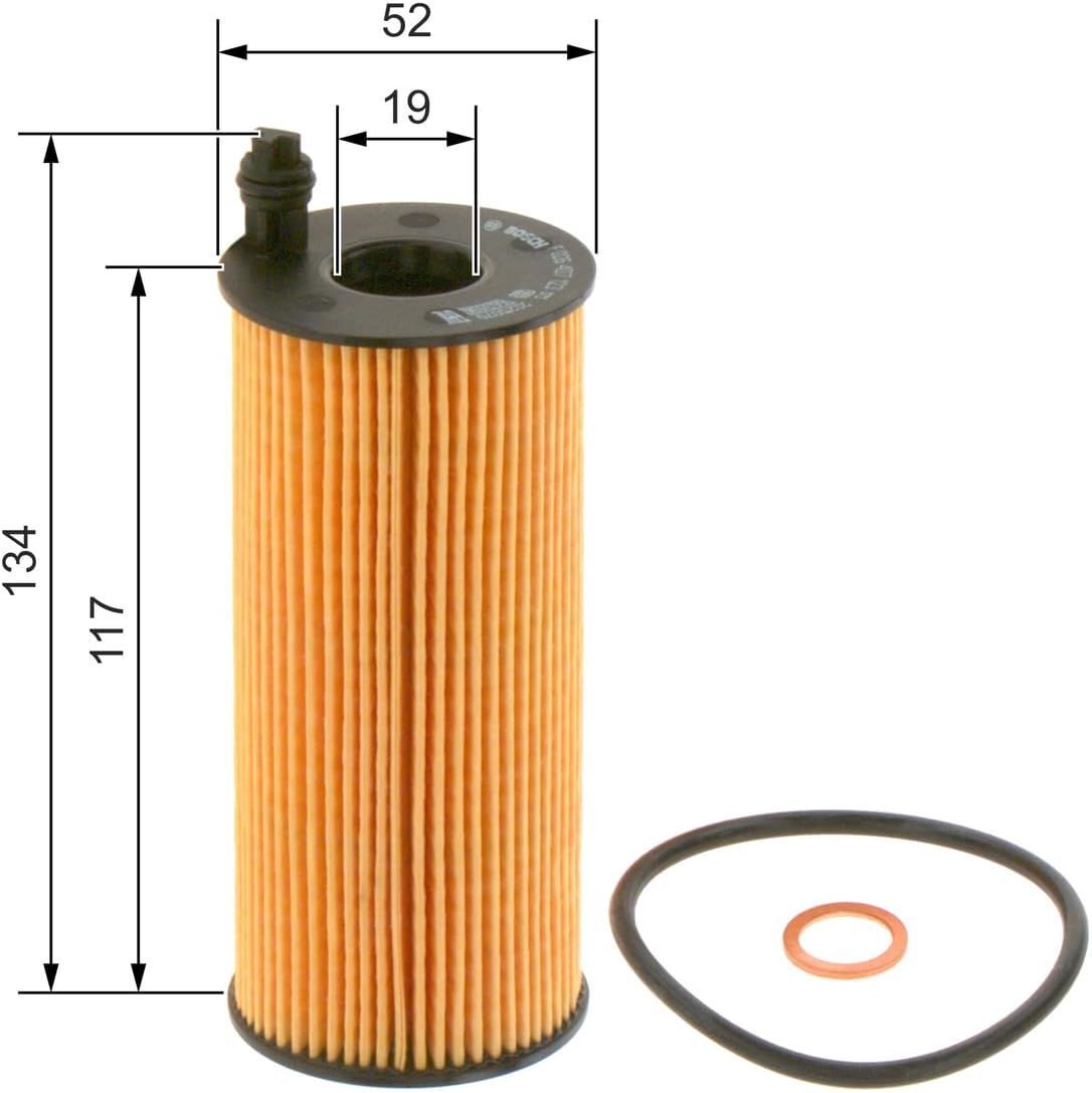 BMW 1 Series 116d F20 N47N Oil Filter | BOSCH