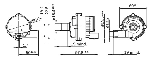 Mercedes W117 CLA 250 M270 Ek Su Pompası | BOSCH 0392023004